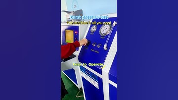 Burst pressure test~this machine is all you need #hydraulicburst #highpressurehose #brakehose