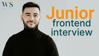#2 Junior Frontend Dasturchi Bilan Interview: HTML, CSS, JavaScript va React.js (Jumabek bilan)