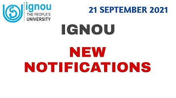 IGNOU NEW UPDATES | JUNE 2021 TERM END RESULT AND DECEMBER 2020 REVALUATION RESULT UPDATE