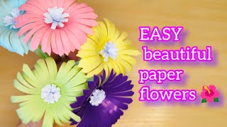 EASY Beautiful Paper Flowers. Gift Ideas.