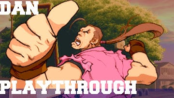 Street Fighter Alpha 3: Dan Playthrough