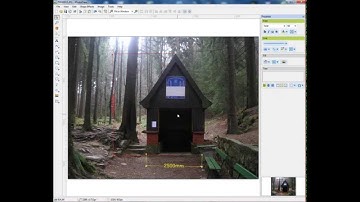 Creating dimensioning - program iPhotoDraw