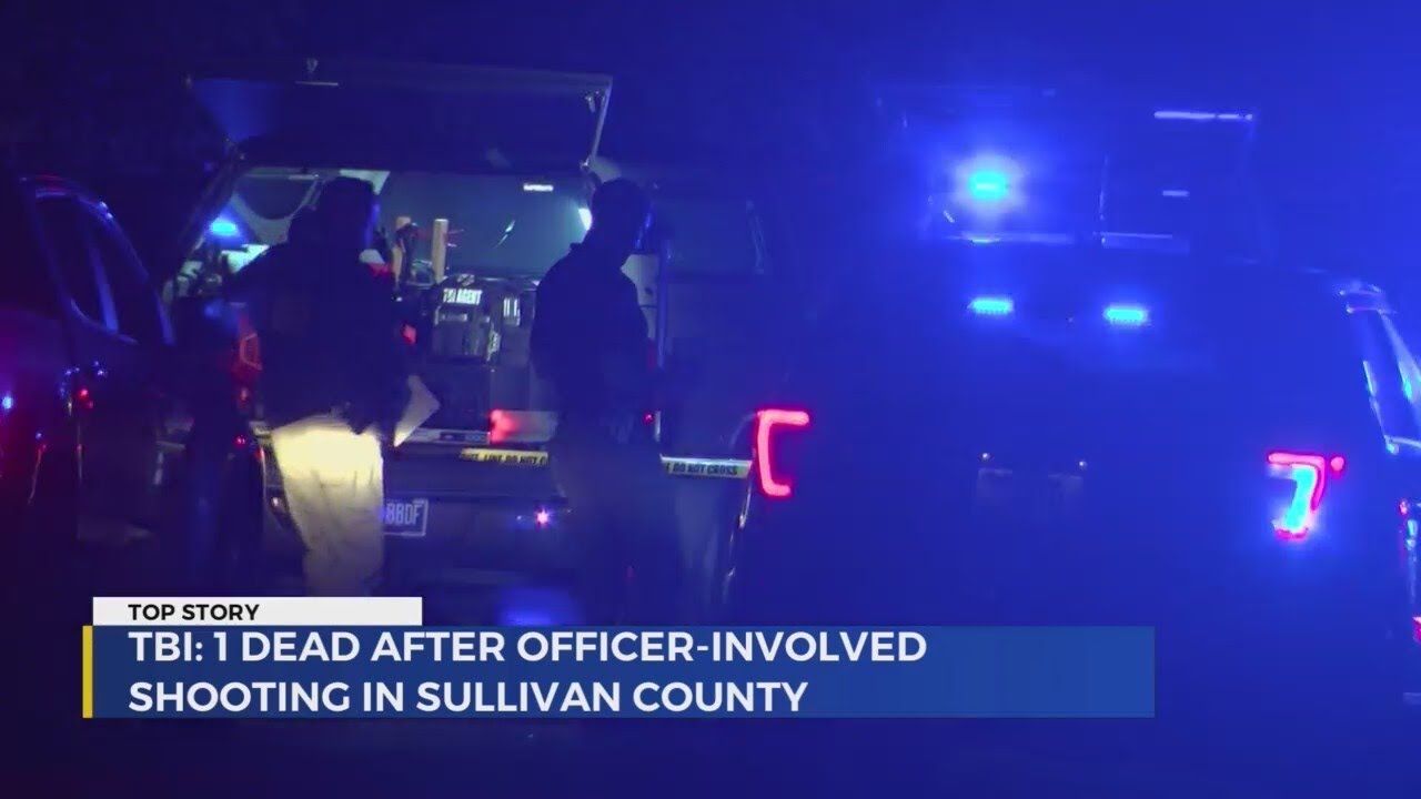 TBI: 1 dead after officer-involved shooting in Sullivan County - YouTube
