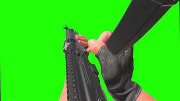 MW2 Vaznev 9k Inspect and Reload Green screen