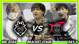 MID BEAST (MSI 2024 CoStreams | Bracket Stage | Day 6a: G2 vs PSG)
