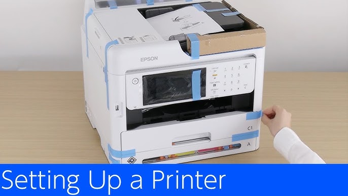 WF-C4810 - Setting Up a Printer 