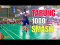 Sangaji / Grandong Ditantang Smasher Fauzan / Adam MAIN CEPAT. Tarung Bebas Badminton Tarkam Jakarta