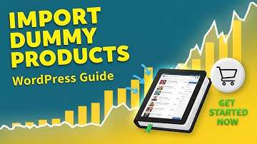 Download And Import Dummy Products WordPress Website | Dummy Products Woocommerce