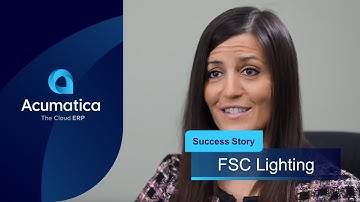 FSC Lighting - Slashes Invoicing Time and Gains Real-Time Inventory Control with Acumatica