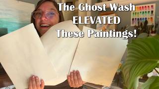 The Ghost Wash creates Watercolor MAGIC!