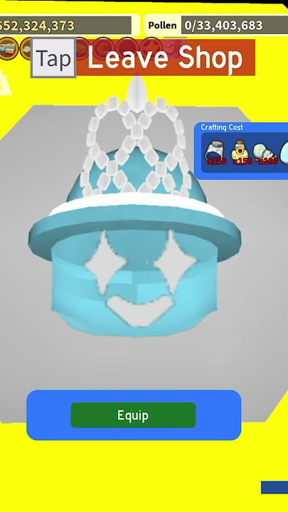 Crafting diamond mask!