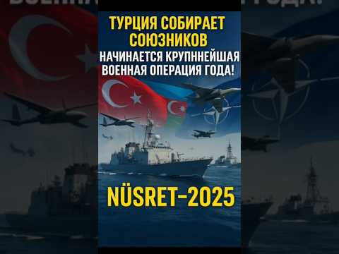 🔥 Турция собирает союзников! Учения, которые изменят баланс сил!