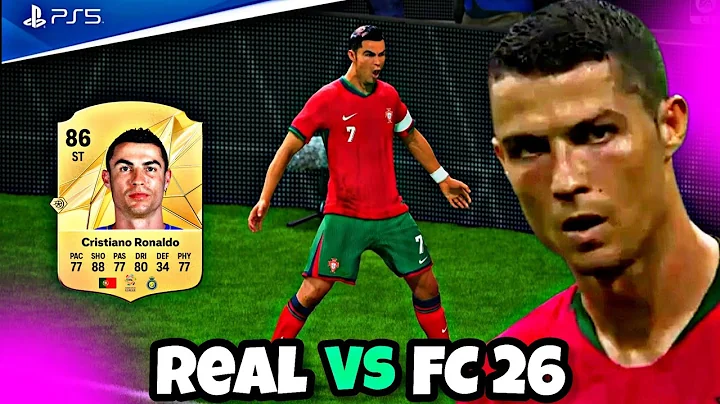Ronaldo Free Kick – Real Life vs EA FC 26 | Perfect Recreation!
