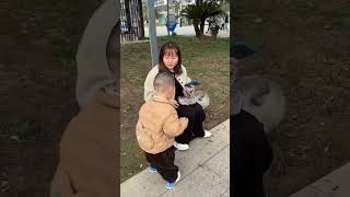 Thumbnail for Cute Baby Is Attracted To Grapes,And Dad Goes Home Alone #funny #father #funnyvideos#munchkin#tiktok