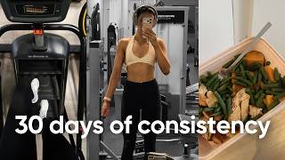 how i stayed consistent with dieting for 30 days (realistic & no BS)