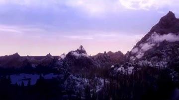 Skyrim ENB v0.241 volumetric rays + shadows on clouds n°2