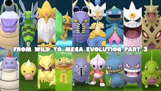 Catching these shiny pokemon in Pokemon GO & mega evolving them PART 3