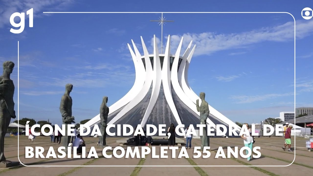 Obra de Niemeyer e ícone da capital, Catedral de Brasília completa 55 anos