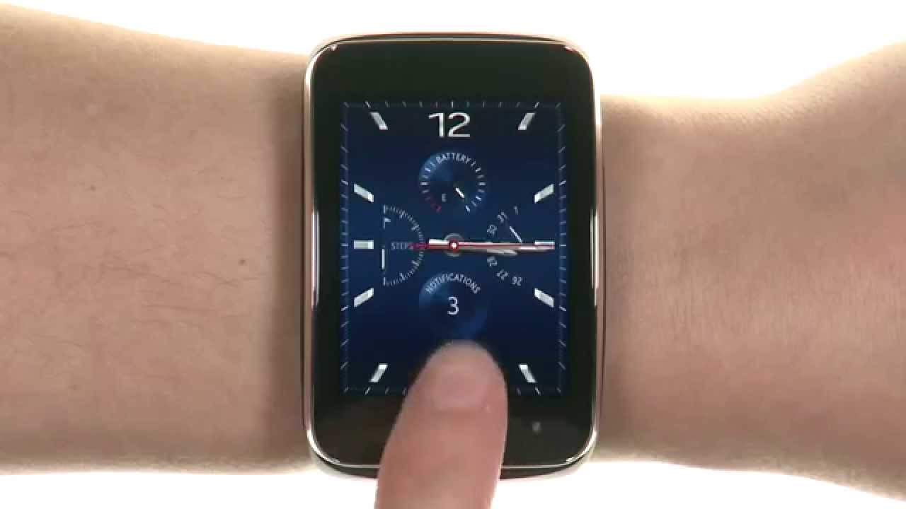 samsung gear s curved smartwatch