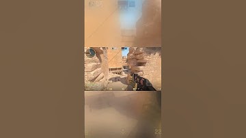 1v3 Dust II, Flashbang Tutorial  #cs2 #csgo