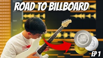 First Time Making R&B Sample With a REAL Guitar | Road To Billboard Ep.1