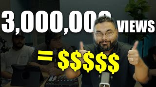 How much does YouTube pay ?  ft. Reyes the entrepreneur (PODCAST EP.1 2024)