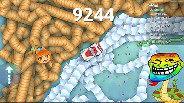 Snake.Io 🐍 I Trapping Top 1 Snake In The Map! - Epic Snake Io Gameplay