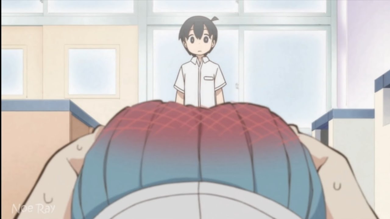 Anime butt slap
