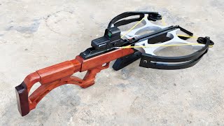 DIY Crossbow - How to make a crossbow from wood