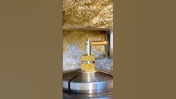 CNC turning of brass mechanical parts with a machining accuracy of 0.01mm. #brass #cncturning #cnc