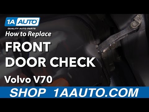 How to Replace Front Door Check 00-07 Volvo V70