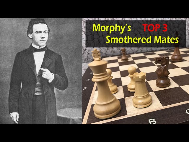 Paul Morphy vs Schrufer (1859) Smother Nature