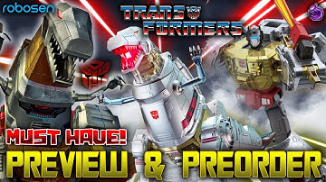*NEW* Transformers Grimlock Auto-Converting Robot - by Robosen | PREORDER NOW!