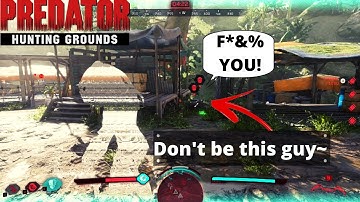 My first experience with salty players |Predator: Hunting Grounds