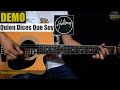 Quien Dices Que Soy (Who You Say I Am) - Hillsong || Vídeo Demostración | Guitarra Acústica