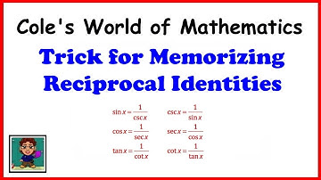 Trick for Memorizing the Reciprocal Identities