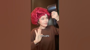 No diffuser? No problem 🤭 #curlyhair #hairhack