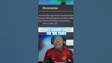 IShowSpeed ​​is zojuist voor 100 JAAR verbannen van Roblox