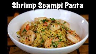 How To Make Shrimp Scampi Pasta | Quick & Easy Shrimp Scampi Recipe #MrMakeItHappen #shrimpscampi image