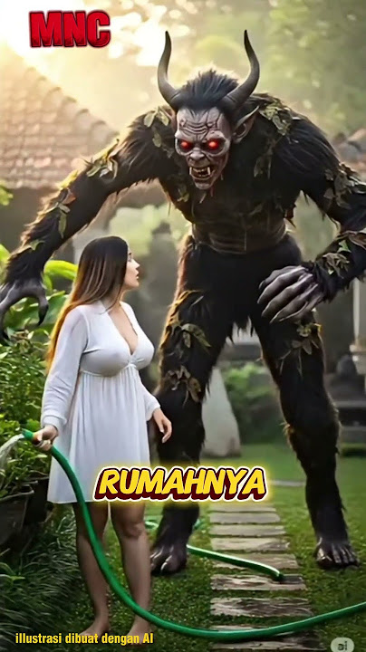 Lagi nyiram bunga malah dikejar genderuwo #shorts