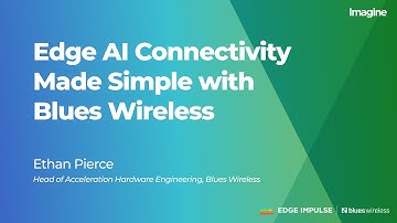 Edge Impulse Imagine 2022: Blues Wireless Notecard Demo