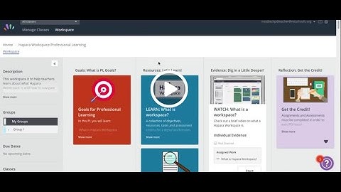 Hāpara Workspace PD How to Get Started