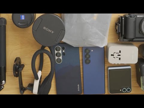 استعداد لسفرة سامسونج كل هالمنتجات للتغطيه