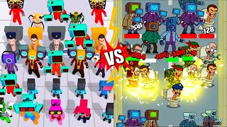 Merge Battle Monster Fight Vs Merge Robot Monster War, Merge Battle Gameplay screenshot 1