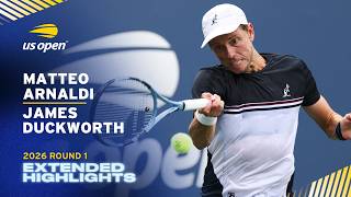Matteo Arnaldi vs. James Duckworth Extended Highlights | 2026 US Open Round 1