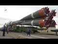 Вывоз РКН «Союз-2.1а» с КА «Канопус-В-ИК» и 72 малыми спутниками