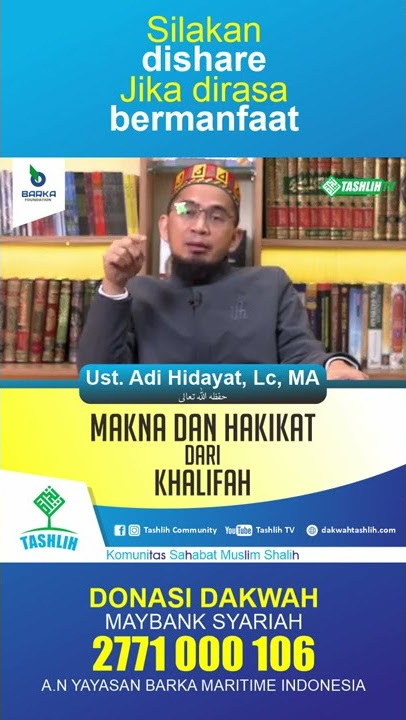 Download lagu MAKNA DAN HAKIKAT DARI KHILAFAH - Ustadz Adi Hidayat, Lc, MA حفظه الله تعالى