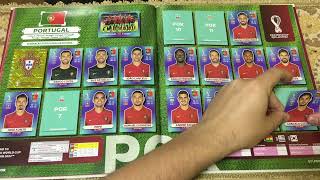 Colando Figurinhas Álbum Copa do Mundo Qatar 2022 Panini Capa Dura- Álbum 90% Completo - Parte 9