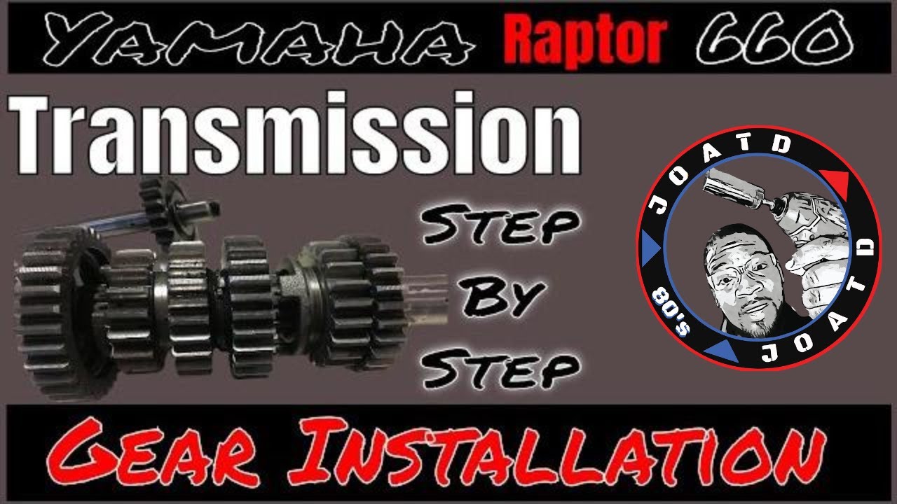 Yamaha Raptor 660 Transmission Assemble Rebuild & Engine Case Rebond Pt