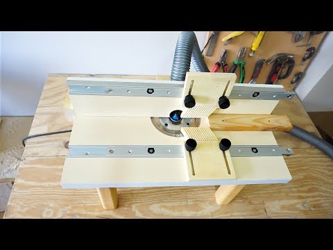 Building A Benchtop Router Table / Masaüstü Freze Tezgahı Yapımı